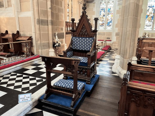 The Bishop's Chair. Photograph taken July 2023
