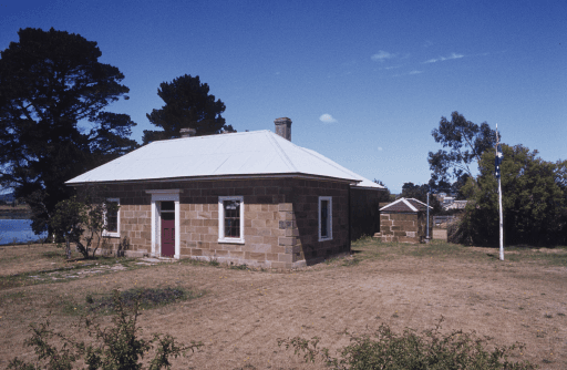 Nigel Bills - Oatlands Court House, Heritage Photographs, Tasmanian Archives