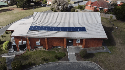 Tasmanian Pictorial Church Index drone image, April 2021.