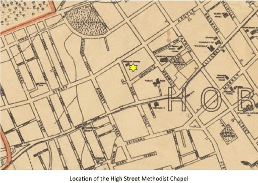 Wesleyan Methodist Chapel, Hobart
