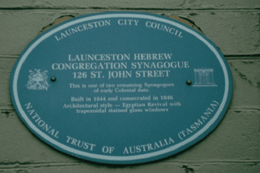 Jewish/Hebrew Synagogue, Launceston - image 6