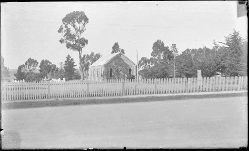 St Georges Church of England, Sorell, Albert Archer Rollings photographer, Tasmanian Archives