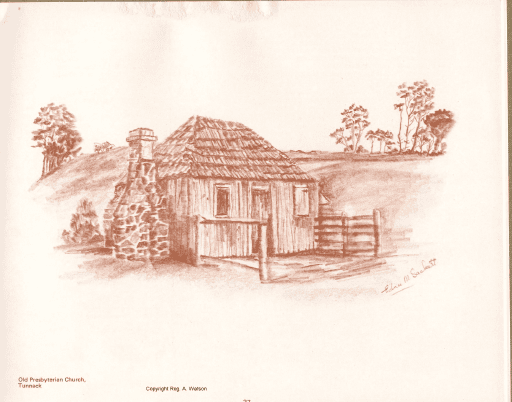 Sketch by Edna M. Sackett. Reproduced with the permission of Reg. A. Watson