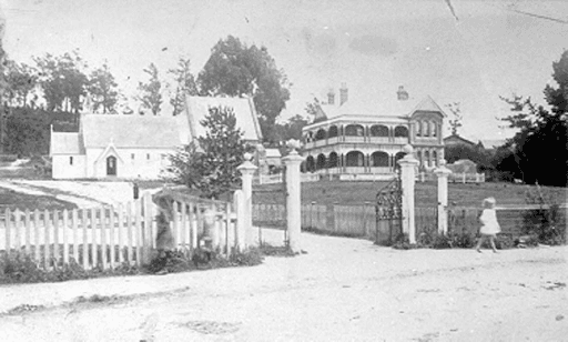 Catholic Church and Presbytery. Tasmanian Archives