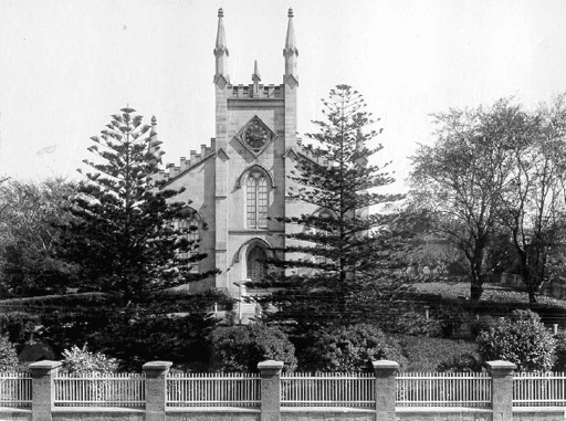St. Andrew's Presbyterian Church, on Bathurst Street, Tasmanian Archives