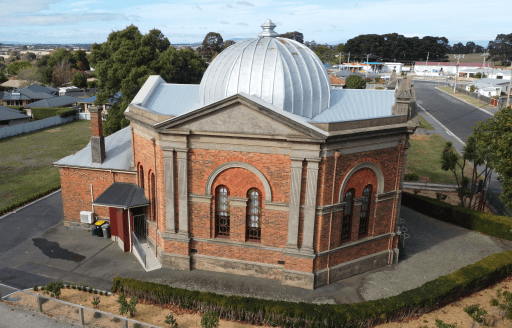 Tasmanian Pictorial Church Index drone image, April 2021.