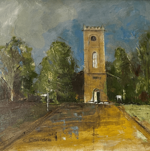Oil painting by Colin Campbell