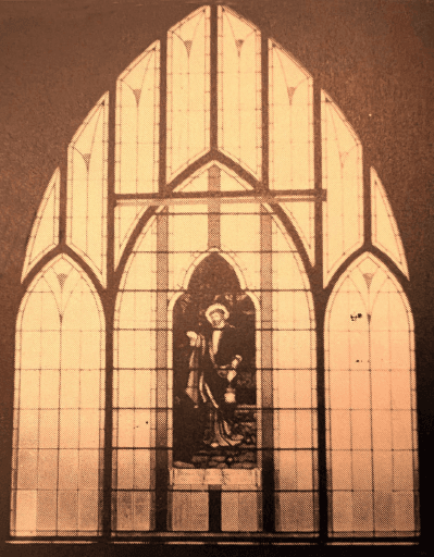 Stained glass window "The Light of the World', The Sheffield Church booklet