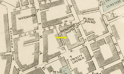 Map of Hobart Town drawn & engraved by R Jarman, c1969, Tasmanian Archives
