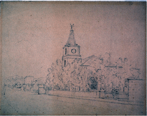 St Davids, attributed to Thomas Bock, Allport Library and Museum of Fine Arts,