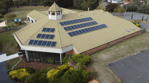 Tasmanian Pictorial Church Index drone image, April 2021.