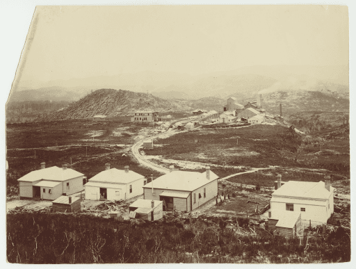 Mount Lyell Mine - Crotty Works 1902, Tasmanian Archives