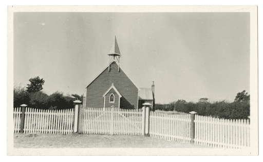 Roman Catholic Church, Evandale.W Isles photo, Tasmanian Archives, 1940-1949