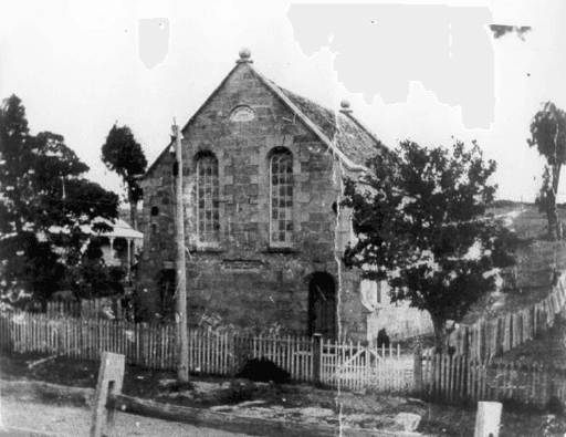 Dysart Baptist Church (now Church of England Hall), 1900, Tasmanian Archives
