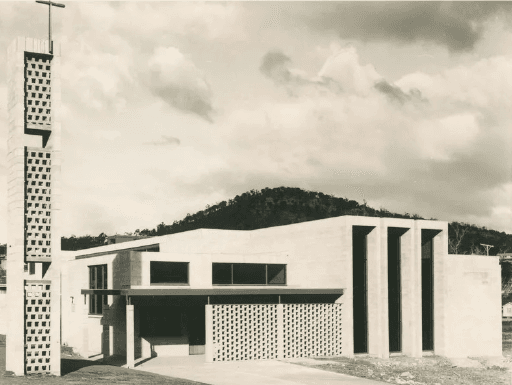 Image: R. Farrington c. 1967, courtesy of Paul Johnston, Architectureau website