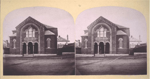 Union Chapel, Bathurst Street, W.L. Crowther Library, Tasmanian Archives