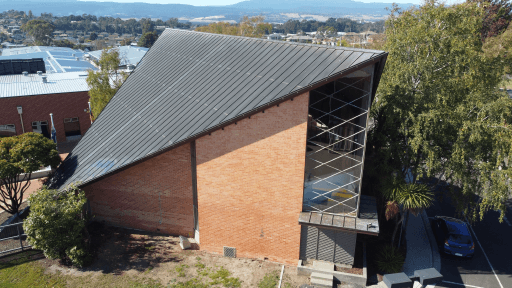 Tasmanian Pictorial Church Index drone image, April 2021.