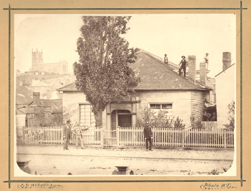 The first meeting House - University of Tasmania Library, Special & Rare Material Collections