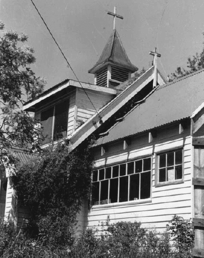 St Aidan's Anglican Church (1906) Molesworth, now a residence. New Norfolk Camera Club