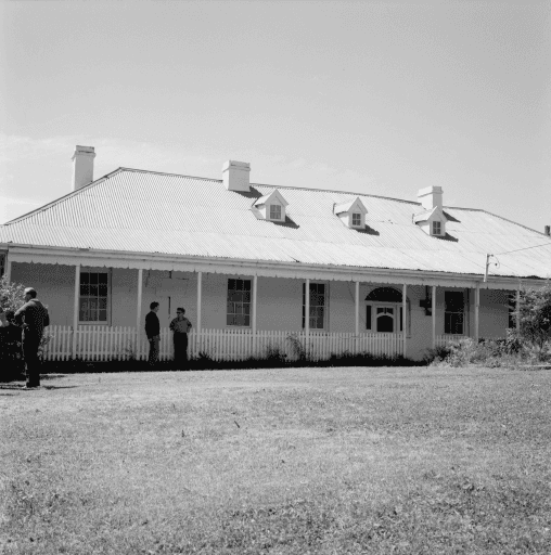 Photographer Jack Thwaites, 'Woodland' Tea Tree. Tasmanian Archives