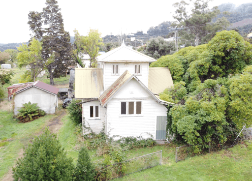 Tasmanian Pictorial Church Index drone image taken April 2022