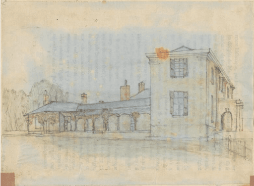 Christ's College, Bishopsbourne, Tasmania, Henry Grant Lloyd, 1849 - National Library of Australia