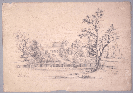 Artist unknown, Christ's College Bishopsbourne, Allport Library and Museum of Fine Arts, Tasmanian Archives