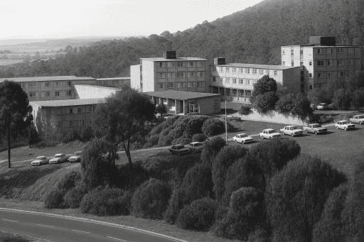 University of Tasmania, 1960s. Reproducted with the permission of the Anglican Church of Tasmania