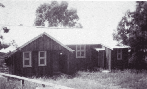 The Baptist Church as built in 1953