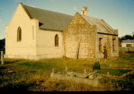 St. James', Franklin Village, 1973, Tasmanian Archives