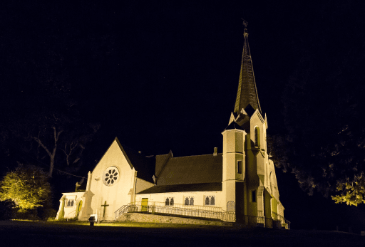 St Mark's at night