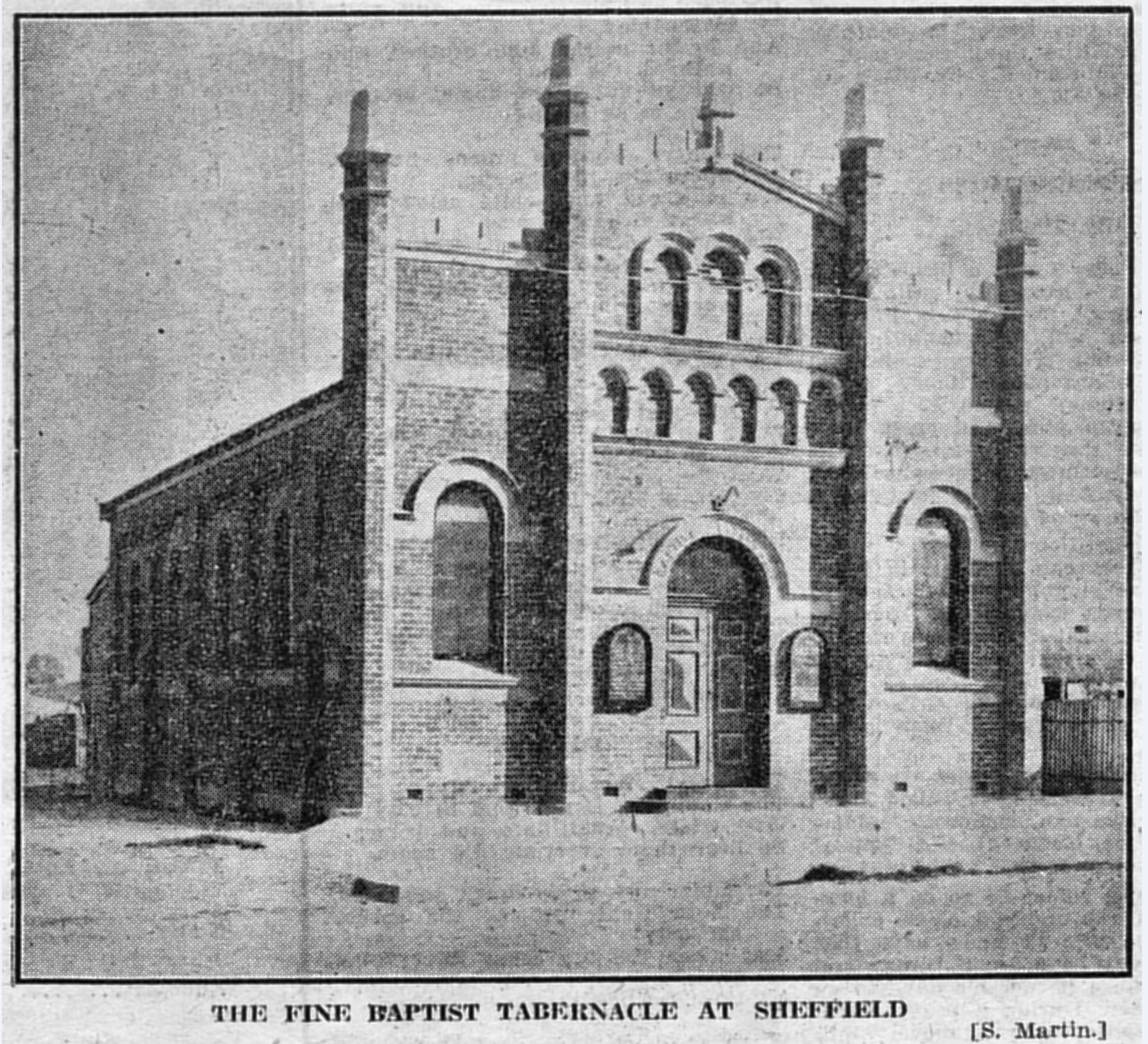 Sheffield Baptist Church, Sheffield, Tasmania