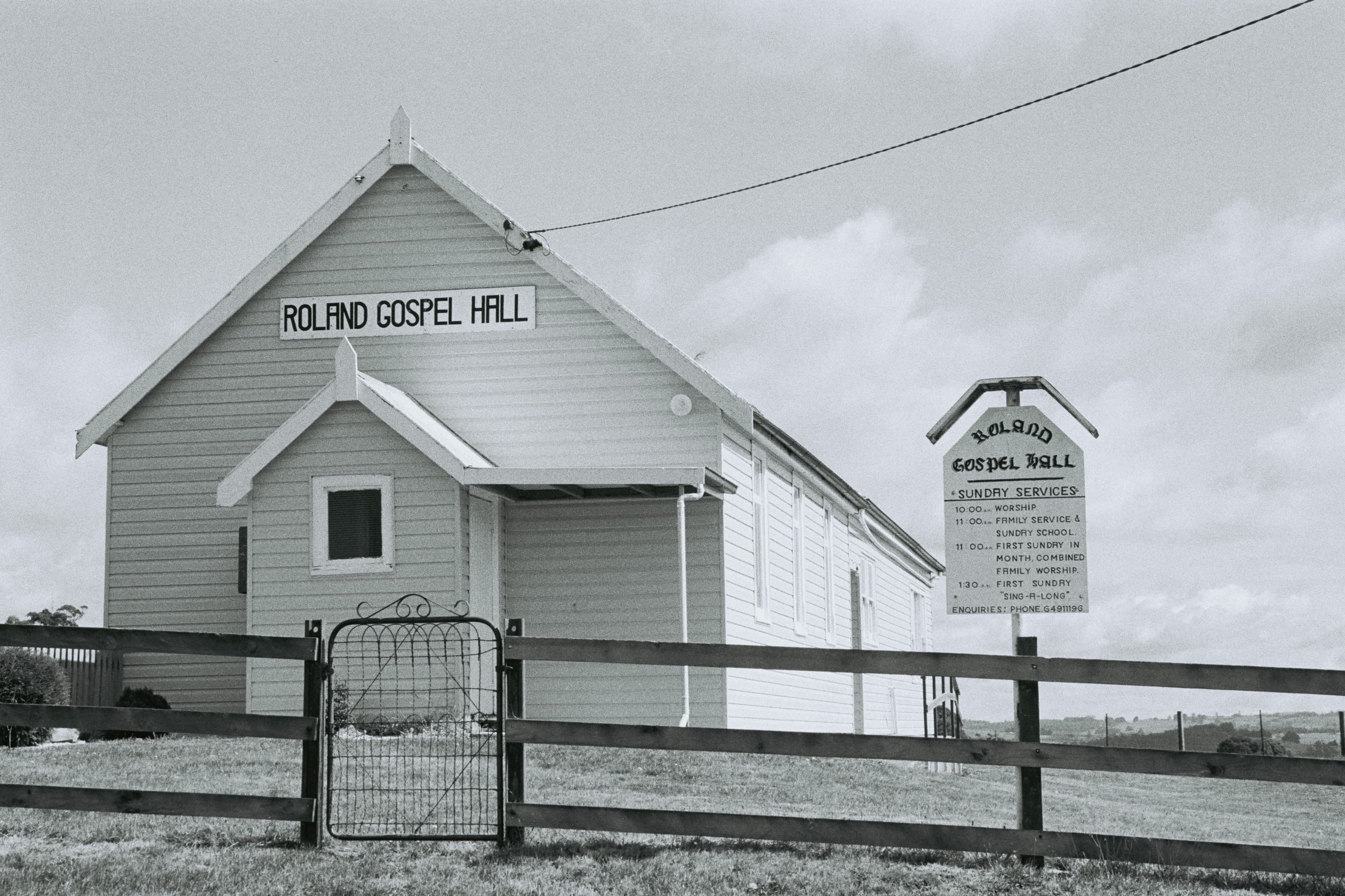 Roland Gospel Hall, Roland, Tasmania