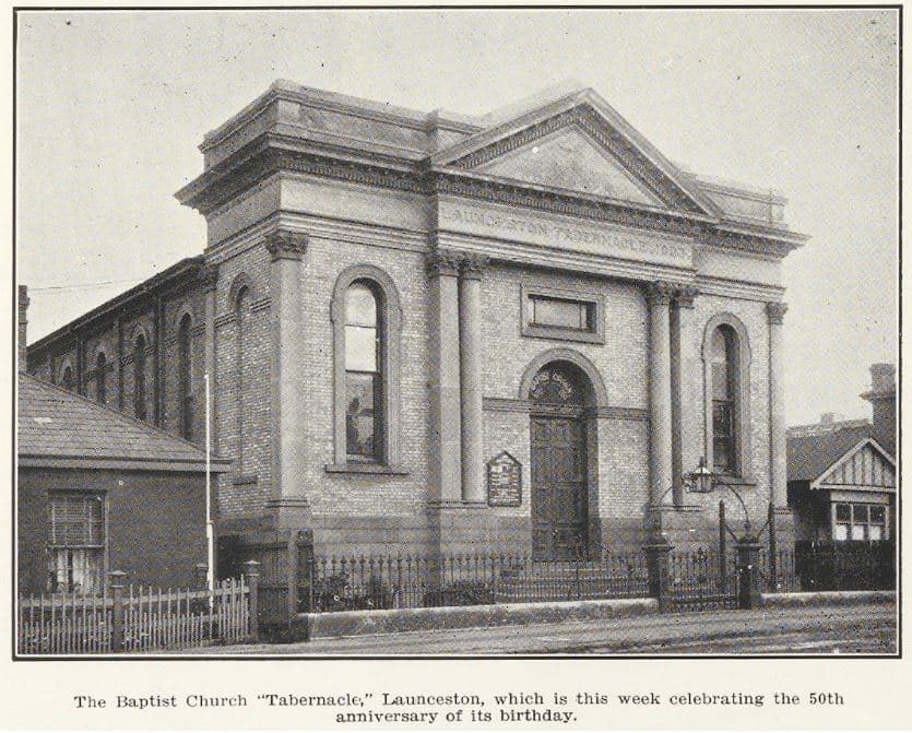 Baptist Tabernacle, Launceston, Tasmania