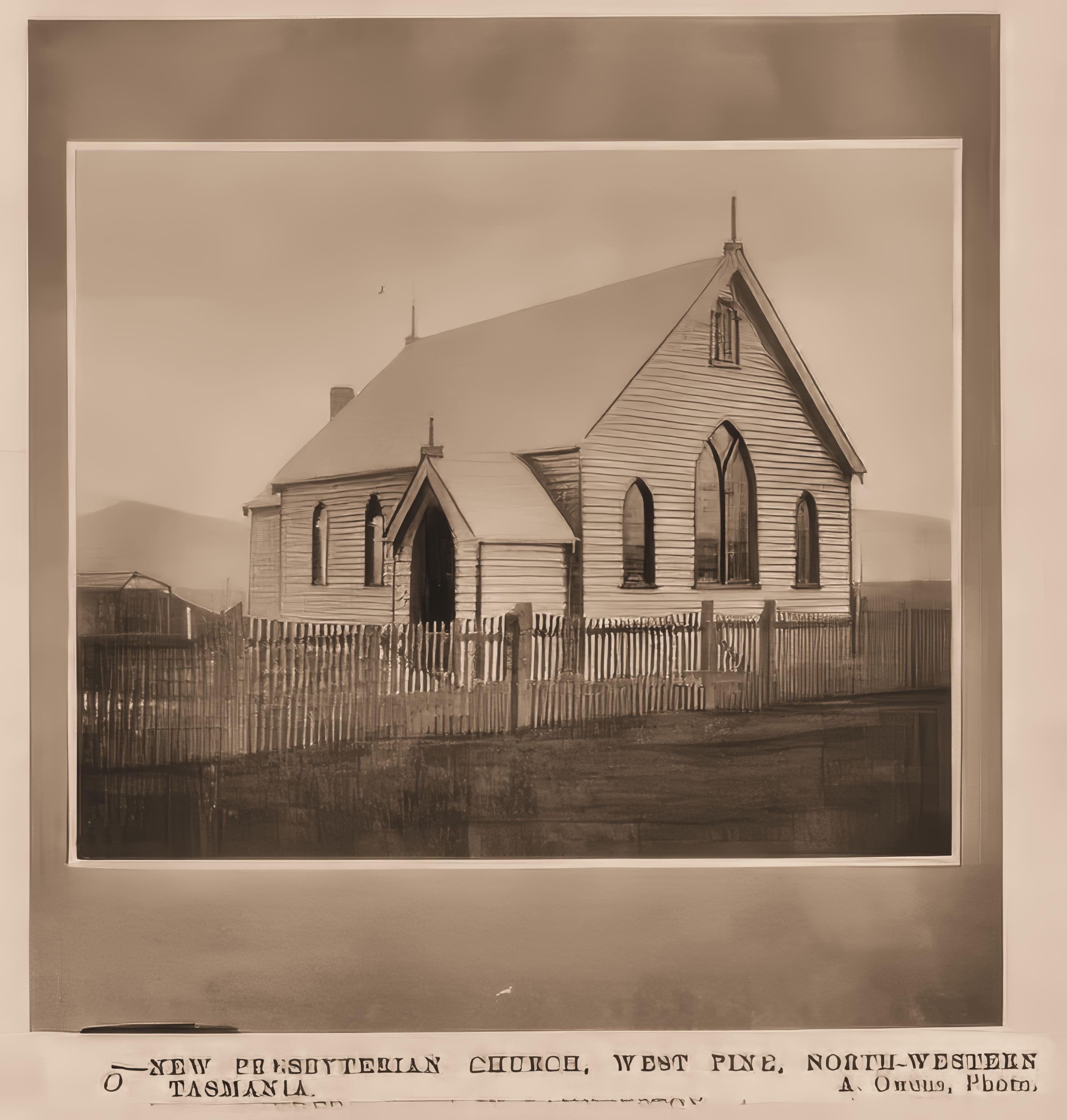 West Pine Presbyterian Church, West Pine, Tasmania