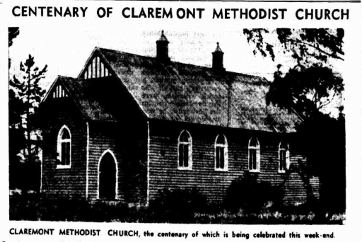Claremont Methodist Church, Claremont