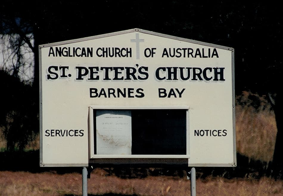 St Peter's, Barnes Bay, North Bruny Island, Tasmania