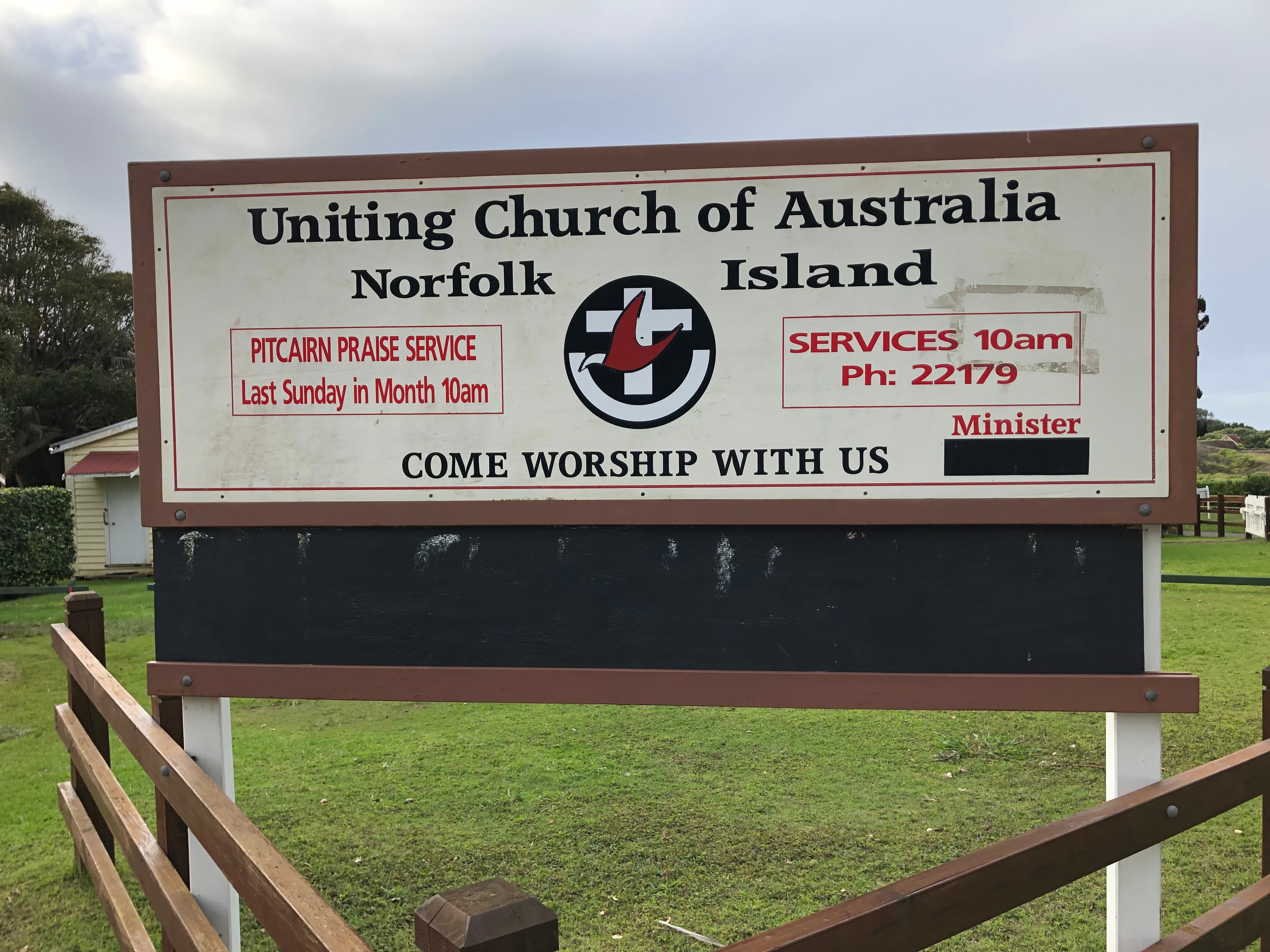 Norfolk Island Uniting Church, Middlegate, Norfolk Island