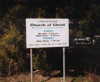 Lindisfarne Church of Christ, Geilston Bay, Tasmania