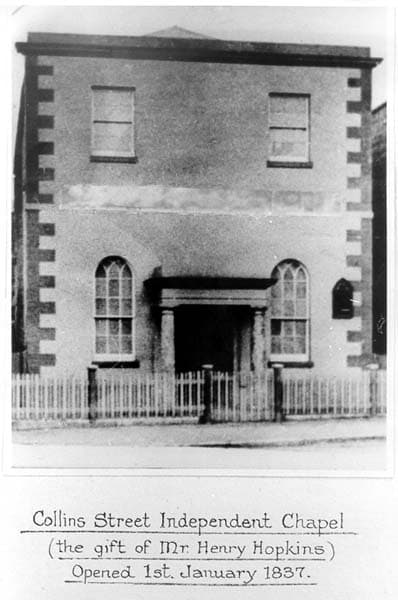 Collins Street Chapel, Hobart, Tasmania