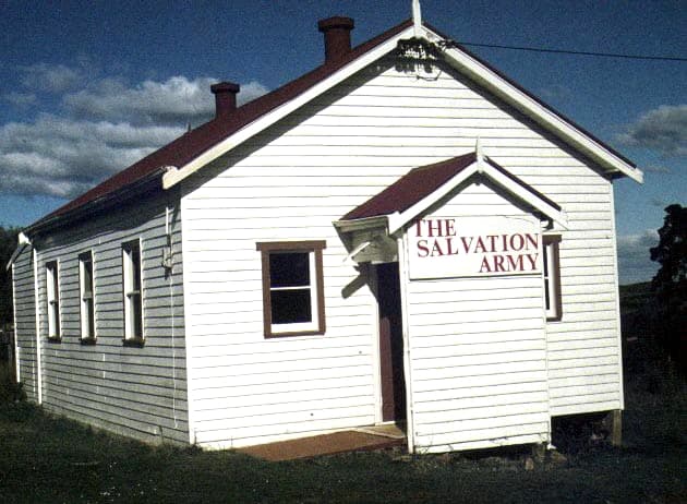 Cornwall Salvation Army, Cornwall, Tasmania