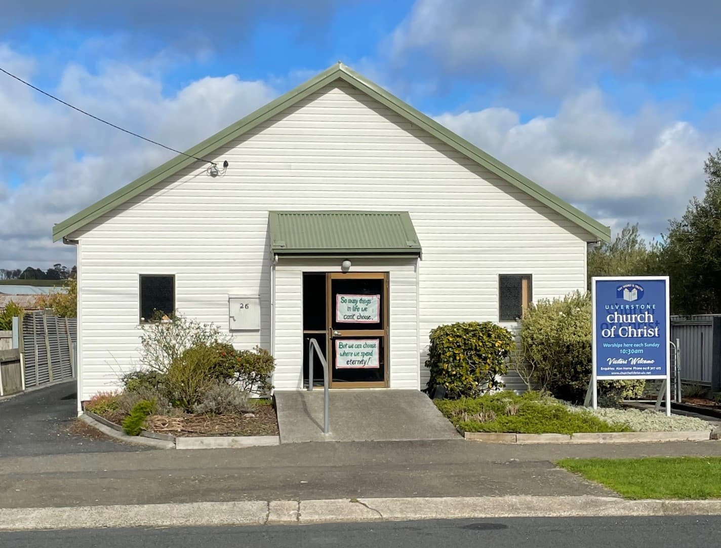 Ulverstone Church of Christ, Ulverstone, Tasmania
