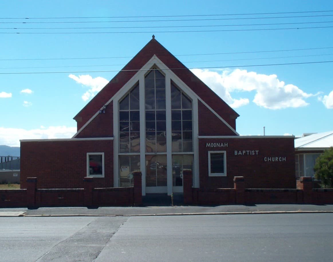Moonah Baptist Church, Moonah, Tasmania