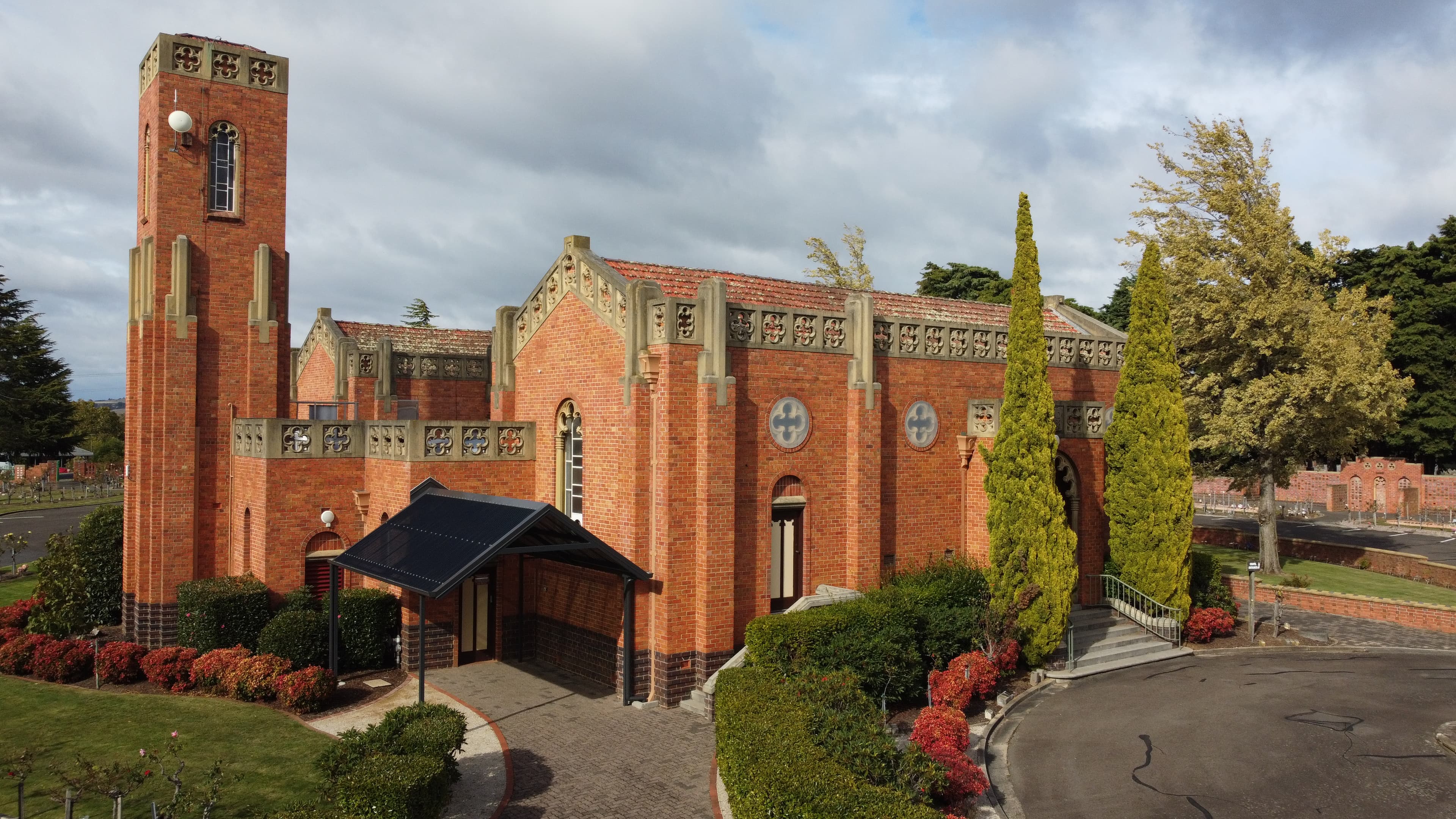 Carr Villa Crematorium Chapel, Kings Meadows, Tasmania